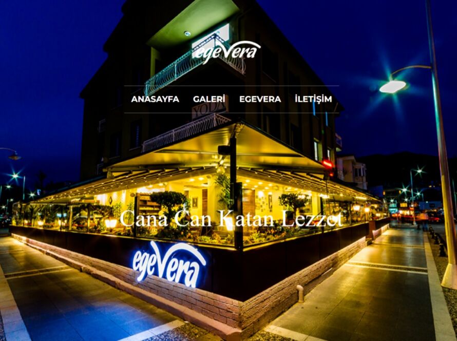 egevera restaurant marmaris - yaka digital reklam ajansı web tasarımı