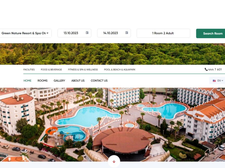 Green Nature Hotels Marmaris - yaka digital reklam ajansı web tasarımı